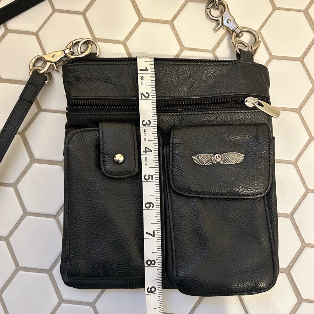 Leather Harley Davidson crossbody